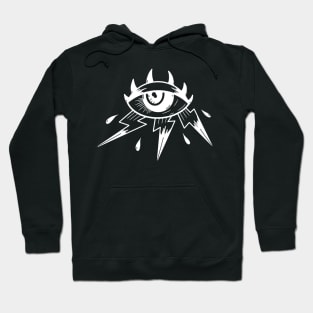 Stormy Eye x White Hoodie